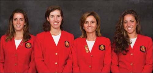 Mireia Prat, Carlota Ciganda, Macarena Campomanes, Marta Silva